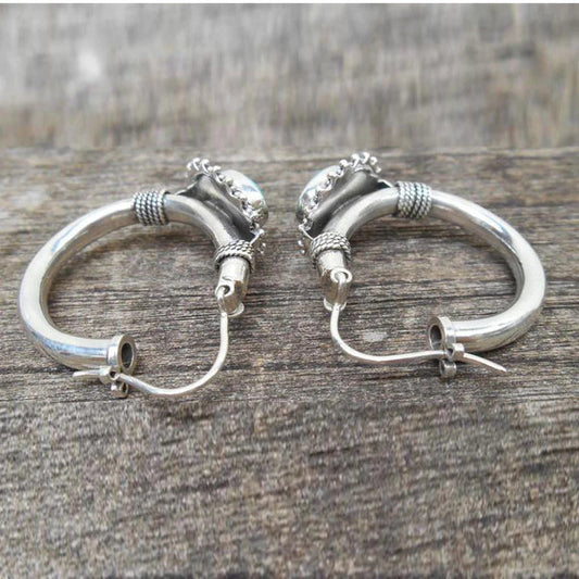 Orecchini Retro Turchesi Chic