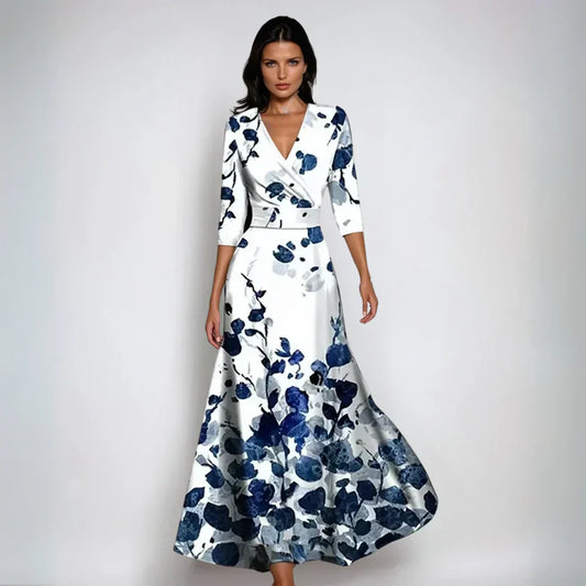 Leviana™ | Abito Portafoglio Floreale Elegante
