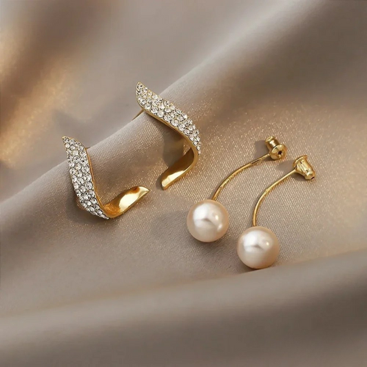 Orecchini d'Oro con Perla