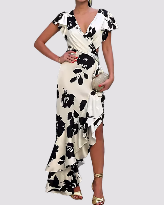 Zinnia - Vestito Midi Floreale
