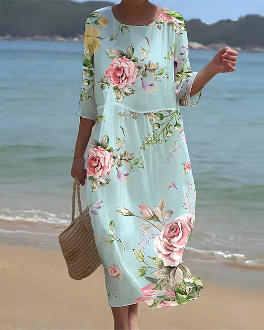 Leviana™ | Abito elegante a fiori