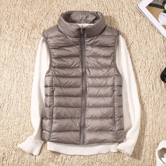 Gianluca™ – Nuovo gilet impermeabile con piuma d’anatra bianca