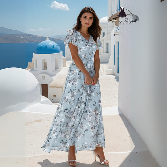 VICTORIA | Abito Glamour con Copertura della Pancia