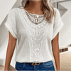Aada™ | Leggera blusa boho con dettaglio all'uncinetto