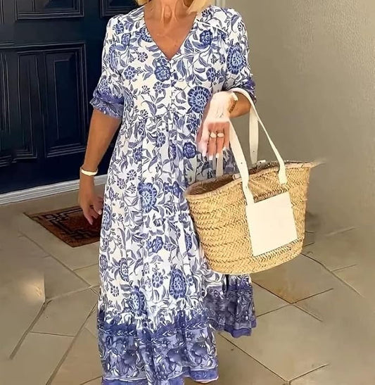 Palma | Abito Floreale Elegante