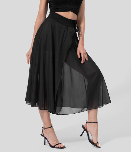 Livia | Gonna Elegante 2-in-1 Nero
