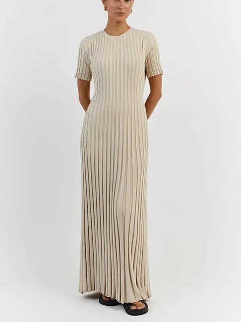 Maxi - Abito Maxi Lungo Tricot