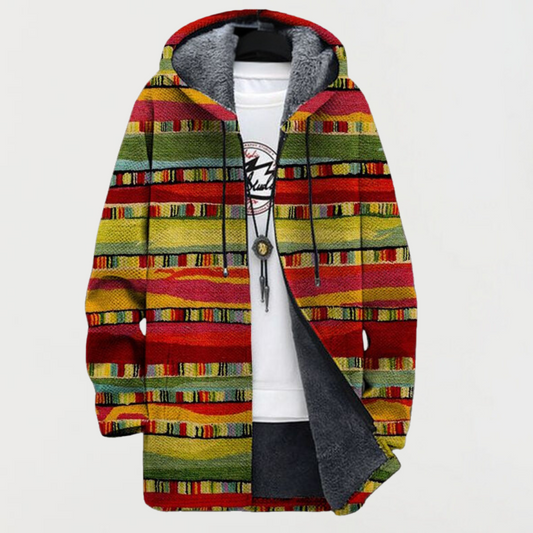 Zara | Cardigan a Righe Tribali