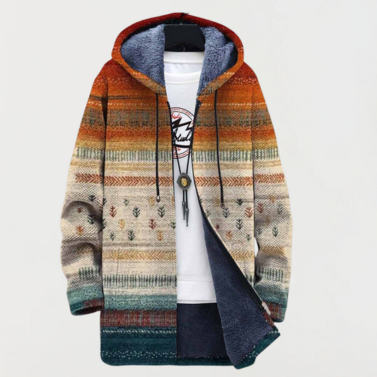 Ava | Cardigan a righe autunnali