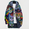 Luna | Cardigan Gatto Arcobaleno