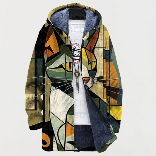 Luna | Cardigan Geometrico per Gatti