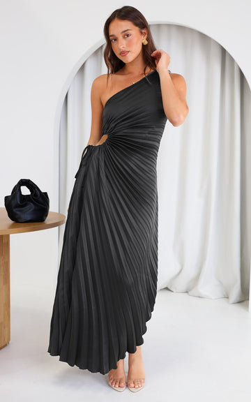 Rochelle - Abito Maxi Nero