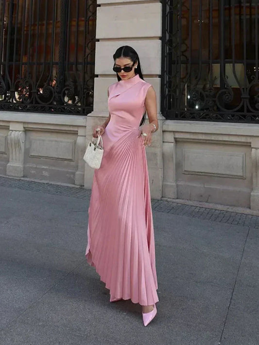 Ellison - Elegante Abito Maxi Drappeggiato