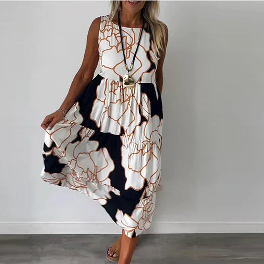 24 Caitlyn | Sleeveless Maxi Dress