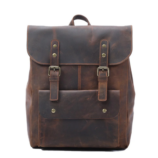 Zaino in Pelle Vintage | GENOVA