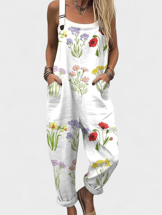 Ida™ | Salopette da Giardino Vildblomst