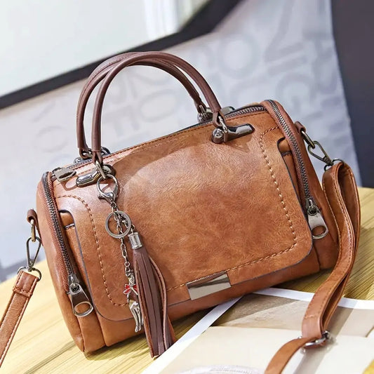 Stella - Borsa a Spalla in Pelle