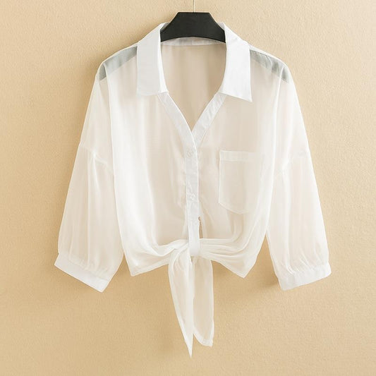 CLARA BLUSA IN LINO