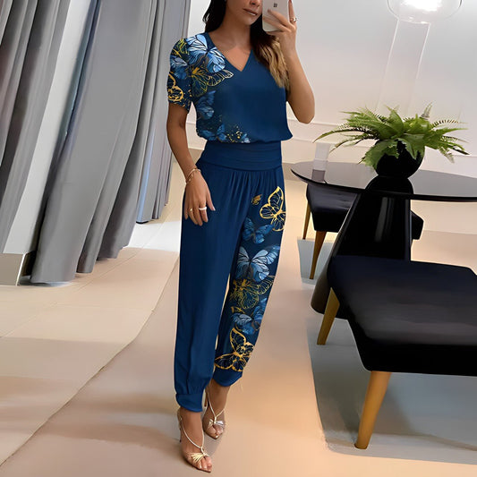 Valentina - Set Elegante Blusa e Pantaloni