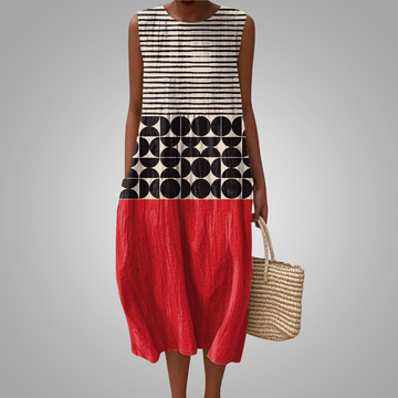 Yara | Vestito Geo Sunset