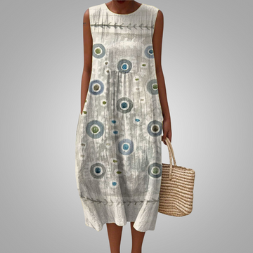 Luna | Abito Boho a Pois