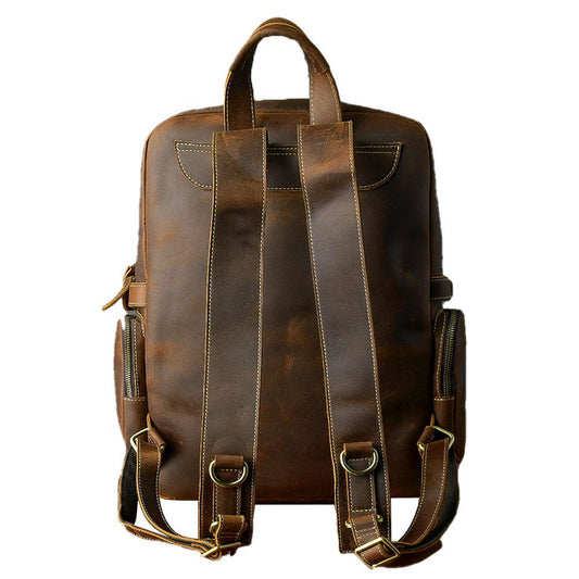 Zaino in Pelle Marrone | TRENTO