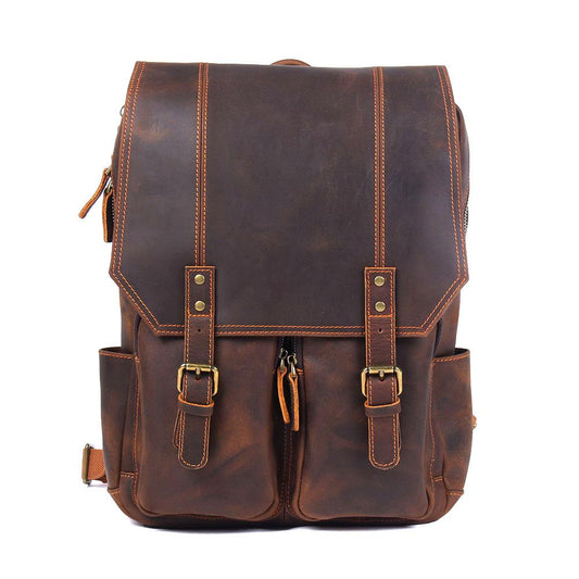 Zaino in Pelle Marrone | BELFIORE