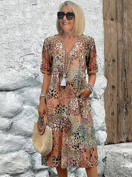 12 Florencia | Vibrant Midi Dress