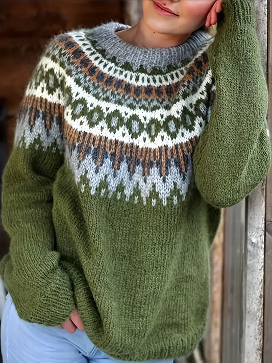 Freya™ | Maglione Retro per Giorni di Hygge