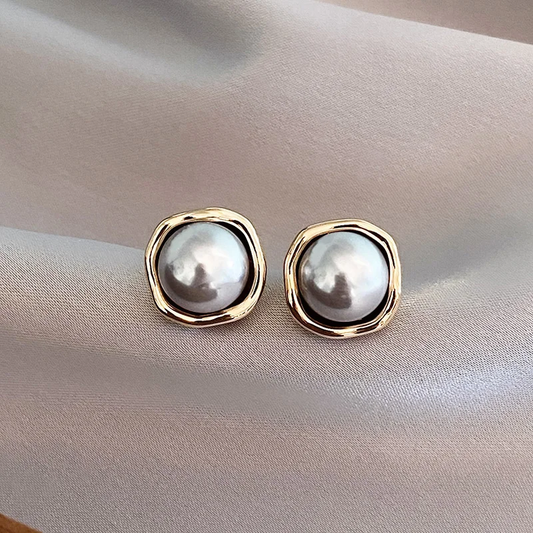 Orecchini Eleganti Vintage con Perle