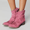 Stivali Western in Suede Lyla Ridge