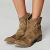 Stivali Western in Suede Lyla Ridge