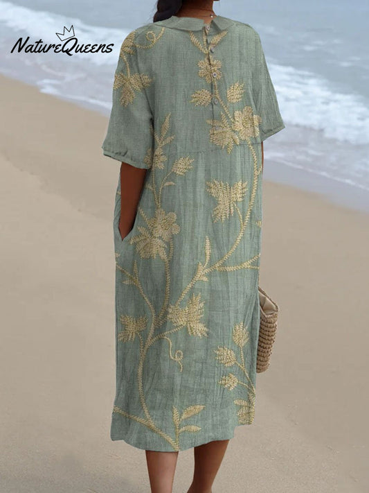 Merel | Vestito vintage floreale - Edizione limitata