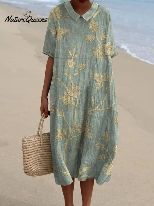 Merel | Vestito vintage floreale - Edizione limitata