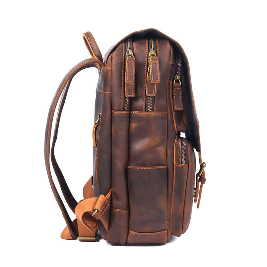 Zaino in Pelle Marrone | BELFIORE