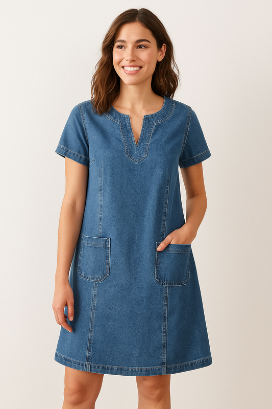 Leviana® | Abito in Denim Morbido