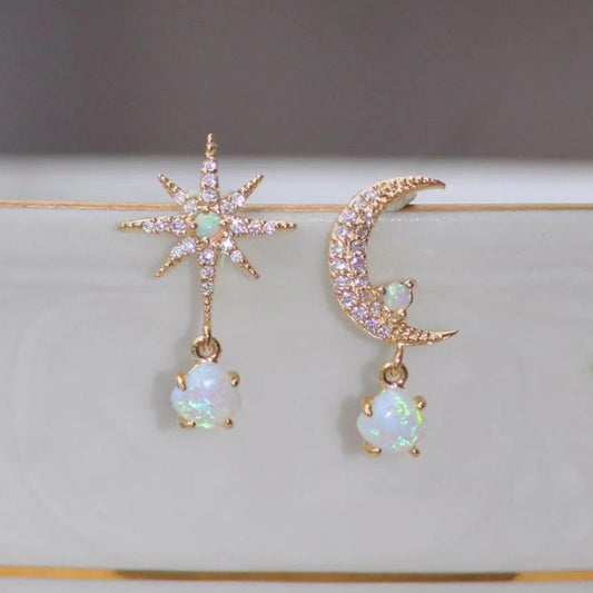 Orecchini in Perle Classiche a Stelle