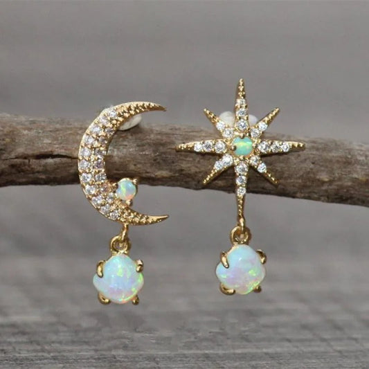 Orecchini in Perle Classiche a Stelle