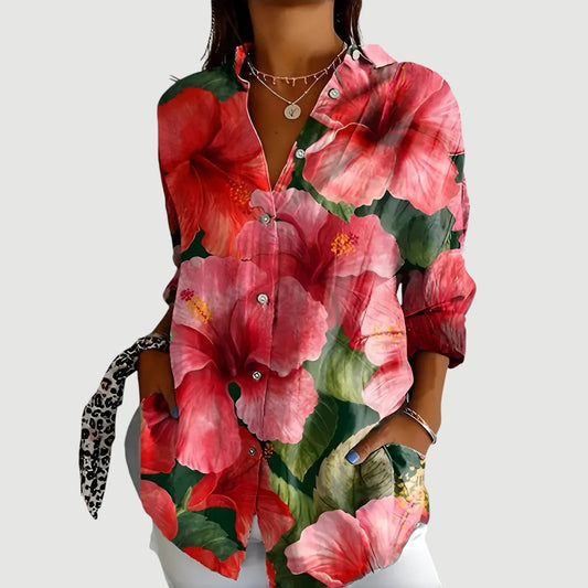 Thea™ | Blusa con design colorato