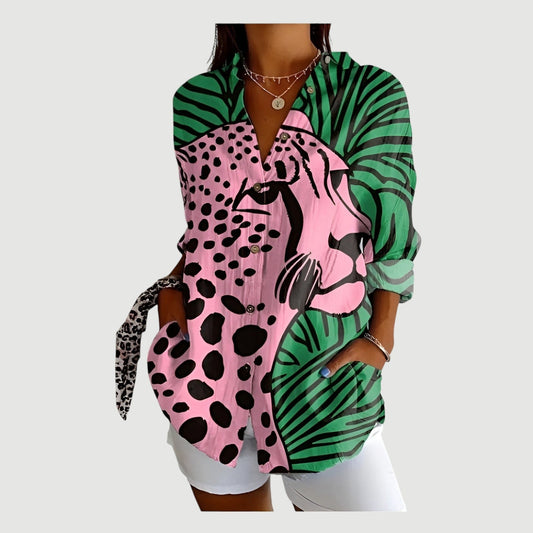 Vera™ | Blusa con design colorato