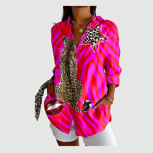 Asta™ | Blusa con design colorato
