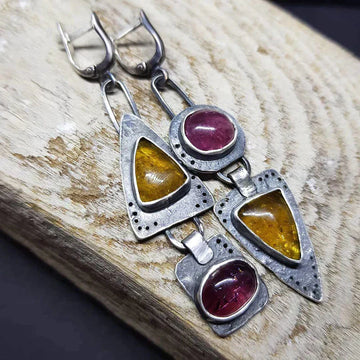 Chic - Orecchini Vintage a Triangolo