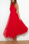 Phoebe - Vestito Midi con Gonna Lunga