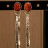 Orecchini Boho in Onice Vintage