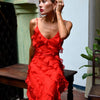 Zara - Vestito Maxi con Volant