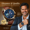 Orologio Elegante con Fase Lunare