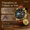 Orologio Elegante con Fase Lunare