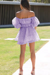 Evie - Mini Abito con Maniche a Palloncino