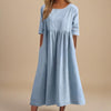 Leviana™ | Abito in Cotone Flattering