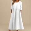 Leviana™ | Abito in Cotone Flattering